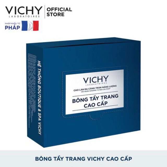 Bông tẩy trang Vichy 80 miếng