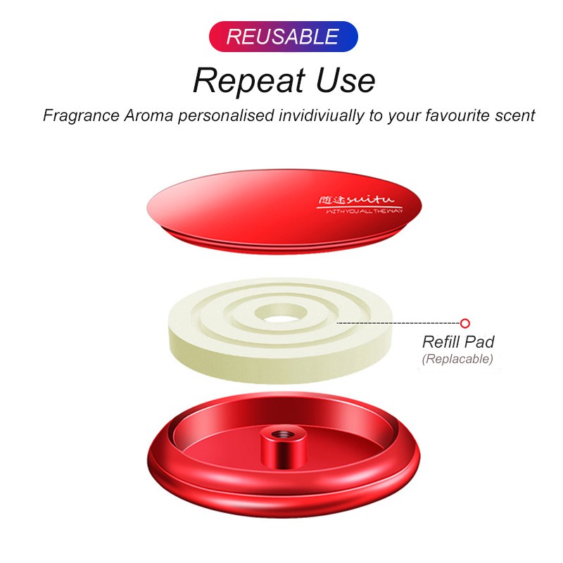 Phụ Kiện Tạo Hương Thơm Bằng Hợp Kim Nhôm VinFast VF8 VF9 VF e34 VF5 VF7 LUX2.0 Cho Xe Hơi