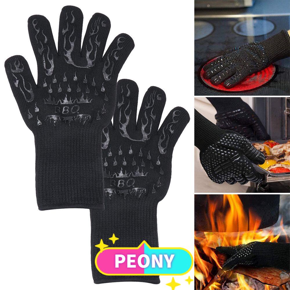 Găng tay nướng chống cháy chịu nhiệt tốt tiện dụng cho tiệc BBQ cao cấp