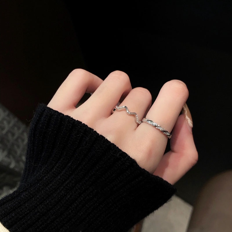 Nhẫn Hở Nhẹ Thiết Kế Sang Trọng Tinh Tế Dành Cho Nữ