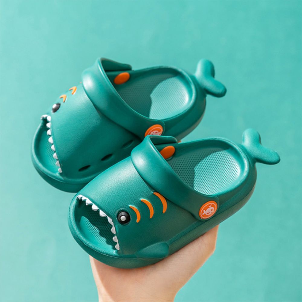 Dép cho bé Trai – Dép cho bé Gái hình BABY SHARK ngộ nghĩnh dễ thương, chống trượt có dây đeo