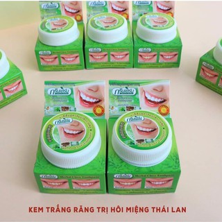 KEM TRẮNG RĂNG TRỊ HÔI MIỆNG GREEN HERB 100% THẢO MỘC THAILAND