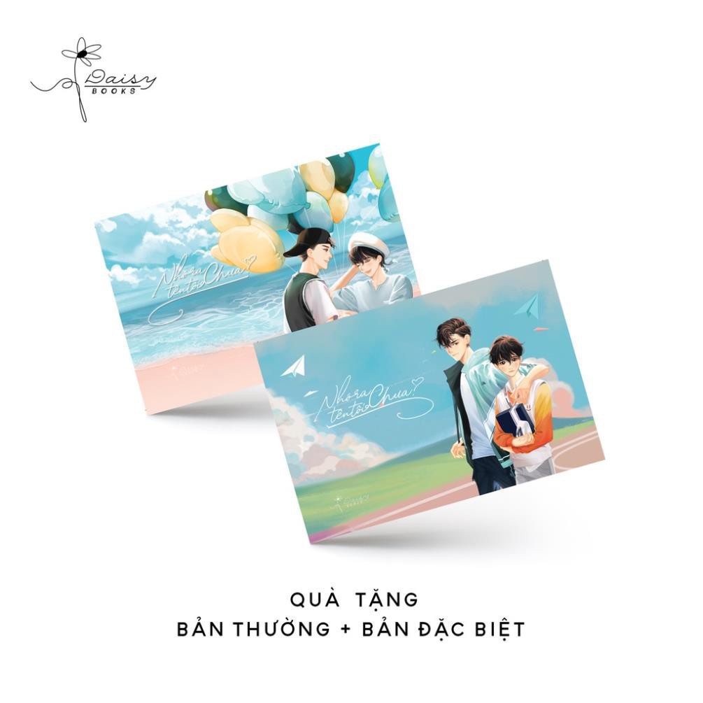 Sách Đam Mỹ - Nhớ Ra Tên Tôi Chưa (Tập 1+2) - Bản thường/ đặc biệt [AZVietNam]