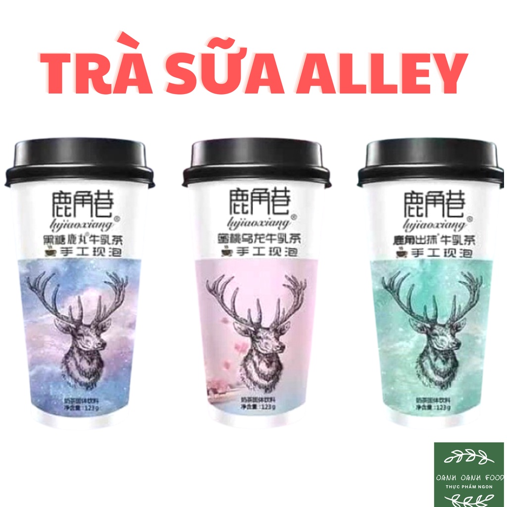 1 LY TRÀ SỮA THE ALLEY ĐƯỜNG ĐEN 123g