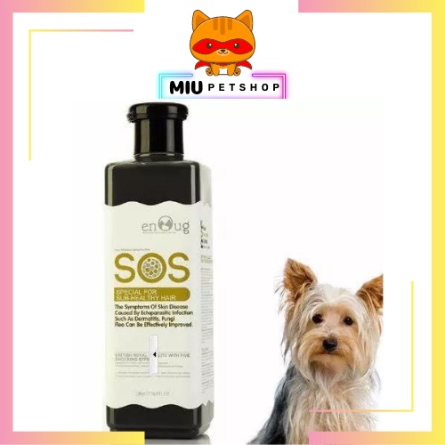 Sữa tắm SOS dành cho chó mèo - 530ml sữa tắm nhiều loại đa dạng công dụng cho chó mèo.