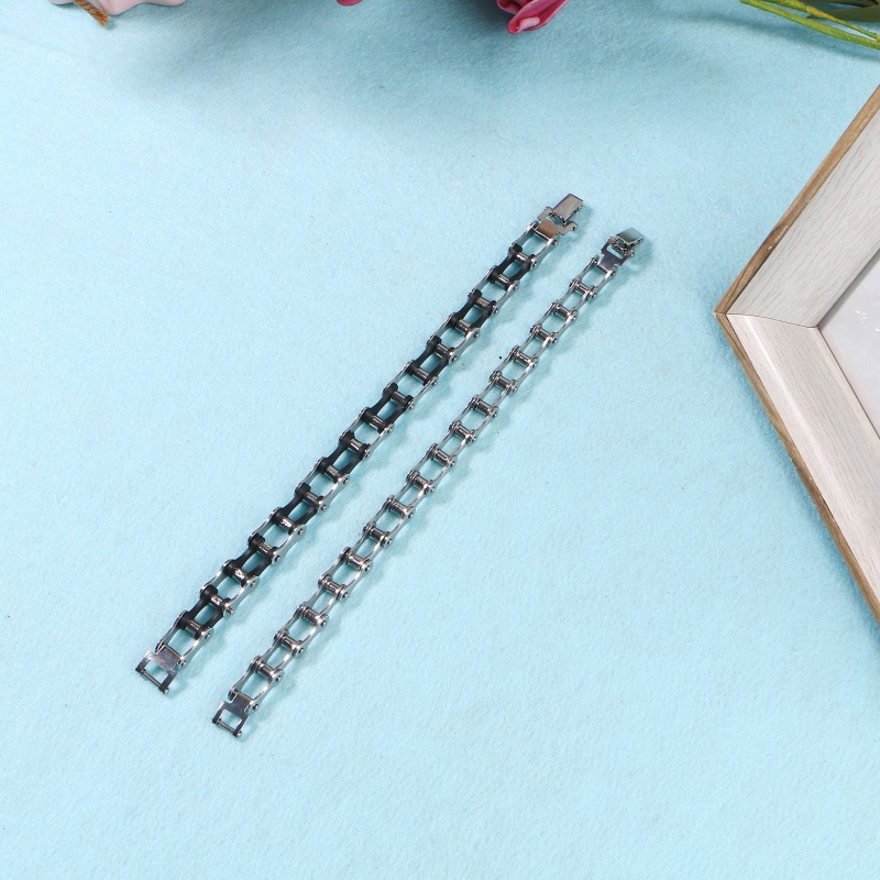 Vòng Tay Chuỗi Hạt Bằng Thép Không Gỉ Thời Trang Cho Nam