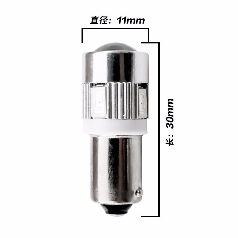 1 Bóng Đèn LED T4W Ba9s 5730 5SMD T11 H6W 12V Ánh Sáng Trắng/Xanh Dương/Xanh Dương/Xanh Dương/Xanh Dương/Đỏ/Xanh Dương Cho Nội Thất Xe Hơi