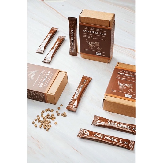 Thạch Giảm Cân Trà Giảm Cân  KAFE HERBAL SLIM tặng kèm detox , chuẩn chính hãng kiểm soát cân nặng nhẹ nhàng