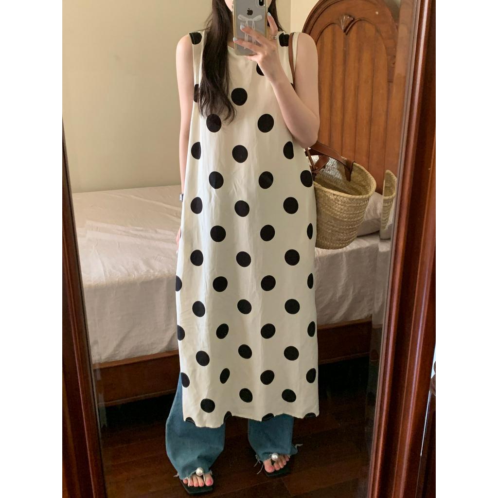 Đầm Tank Top Hai Dây Trước Và Sau 64065