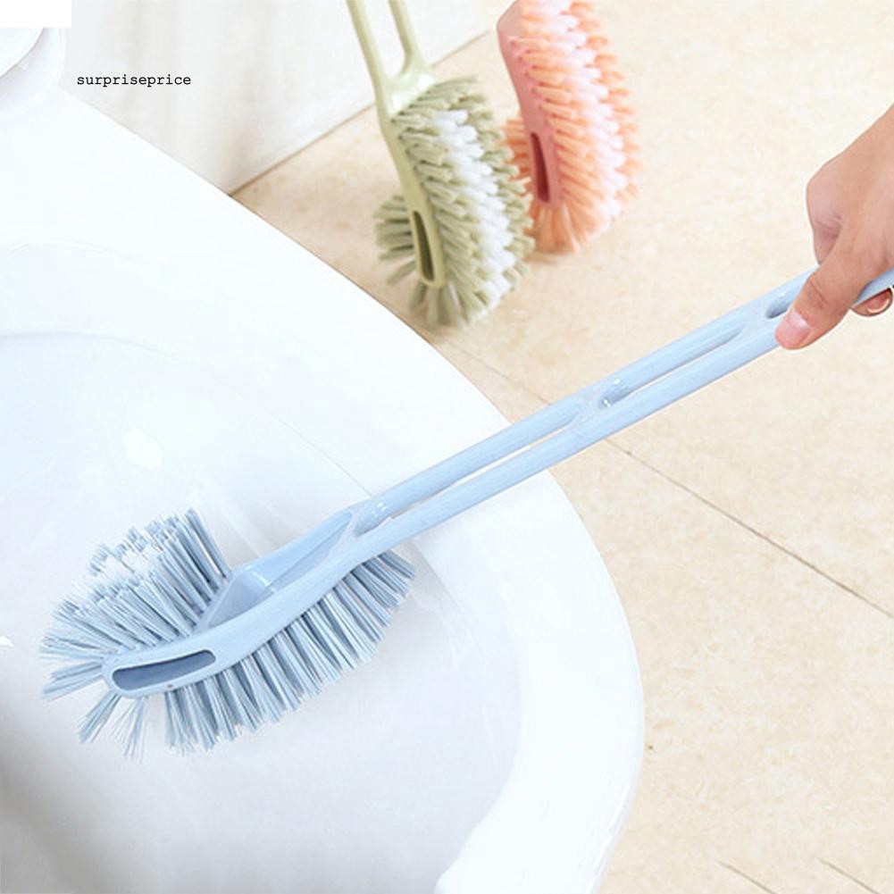 Cọ lau chùi nhà tắm 2 mặt cán dài