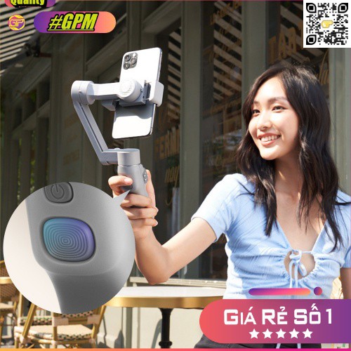 Gimbal Chống Rung Cho Điện Thoại có đèn Flash | Zhiyun Smooth Q3 | Hàng Chính Hãng