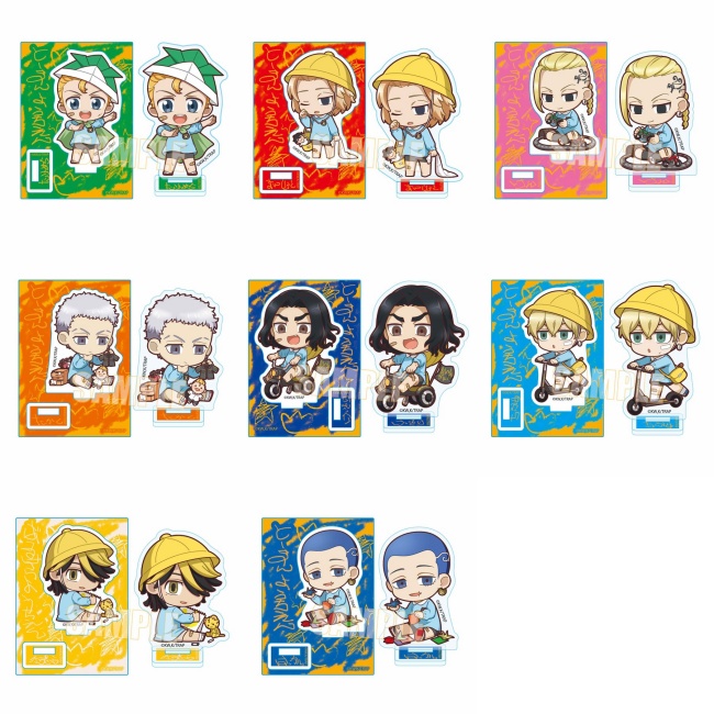 Mô hình mini TOKYO REVENGERS ver MẦM NON standee tượng acrylic anime mica chibi trang trí trưng bày