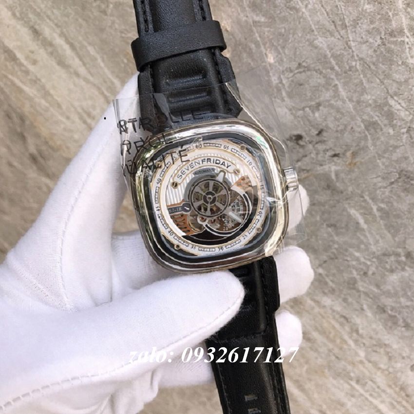 Đồng Hồ Nam SevenFriday SF - S2/01 - Automatic - Dây Da + Tặng 01 Dây Cao Su