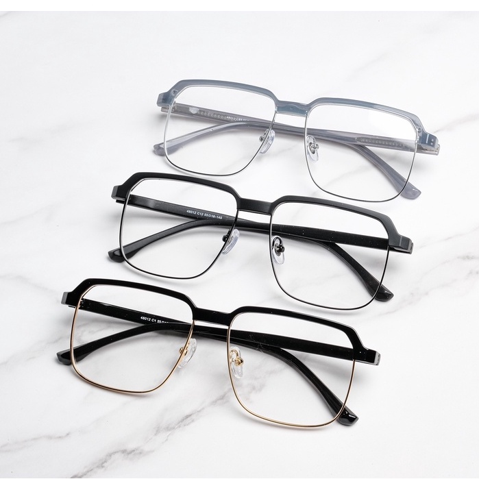Gọng Kính Cận Hợp Kim Và Nhựa Shady Unisex G2248