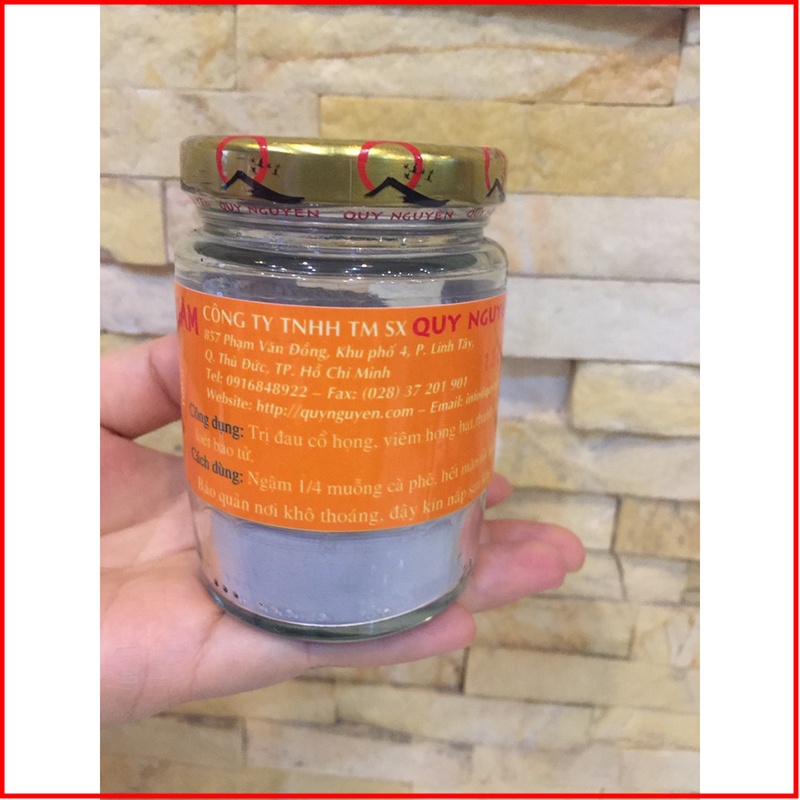 Bột Denti Ngậm Quy Nguyên Thầy Tuệ Hải Chùa Long Hương 100g