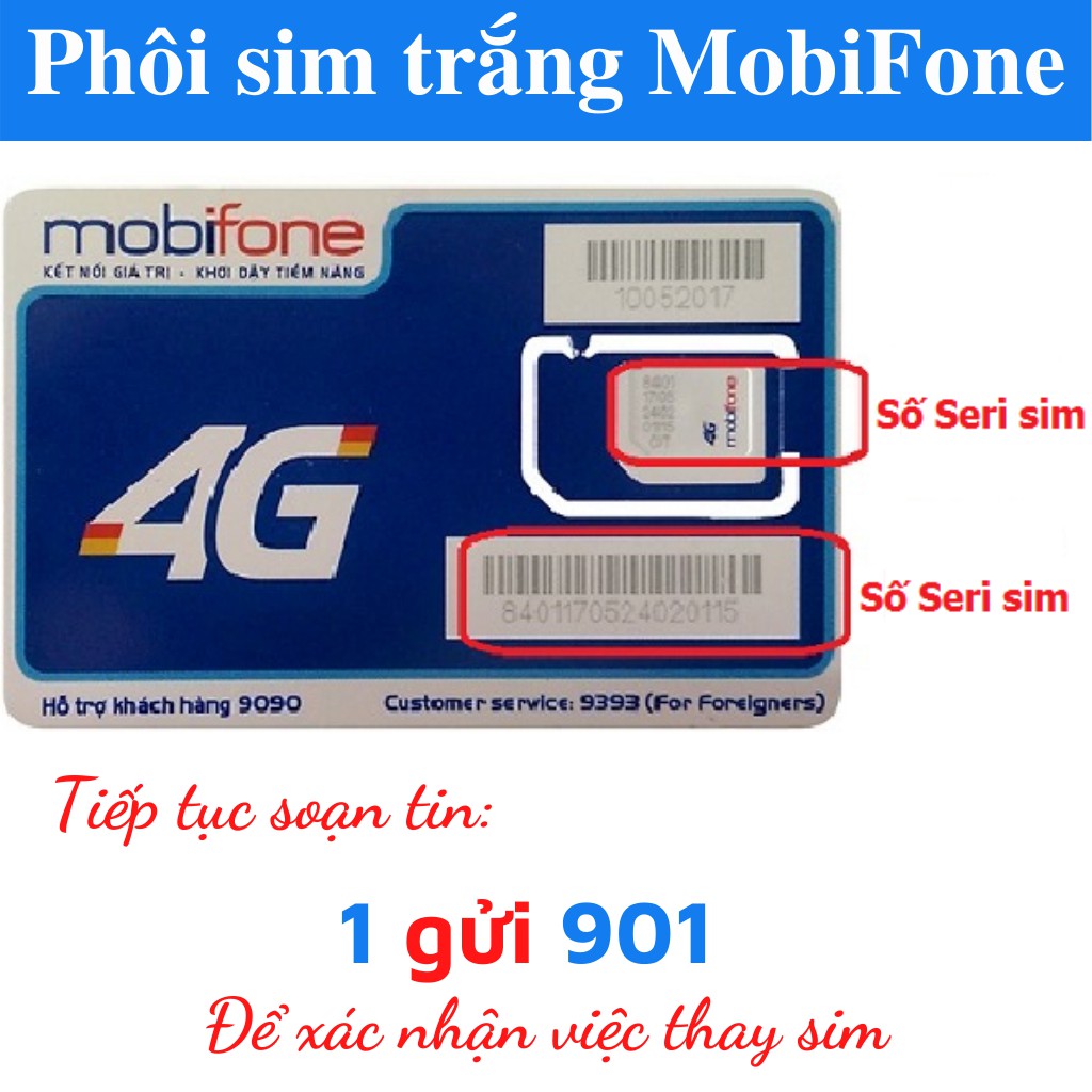 Phôi sim 4G MobiFone - Thay IOS 14 Không bị nóng máy