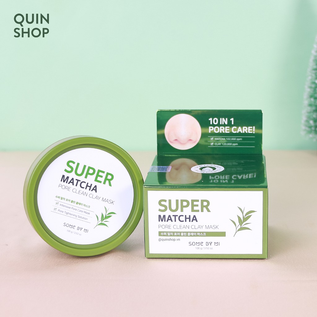 Mặt Nạ Some By Mi Super Matcha Pore Clean Clay Mask