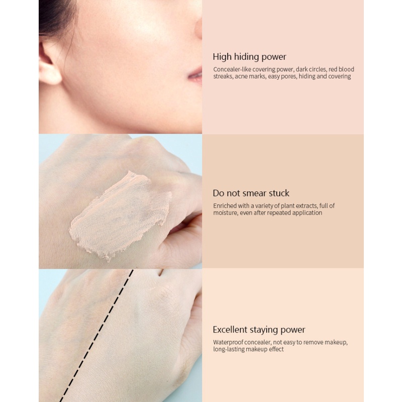 Bút che khuyết điểm dạng lỏng dưỡng ẩm che phủ quầng thâm hiệu quả
 | BigBuy360 - bigbuy360.vn