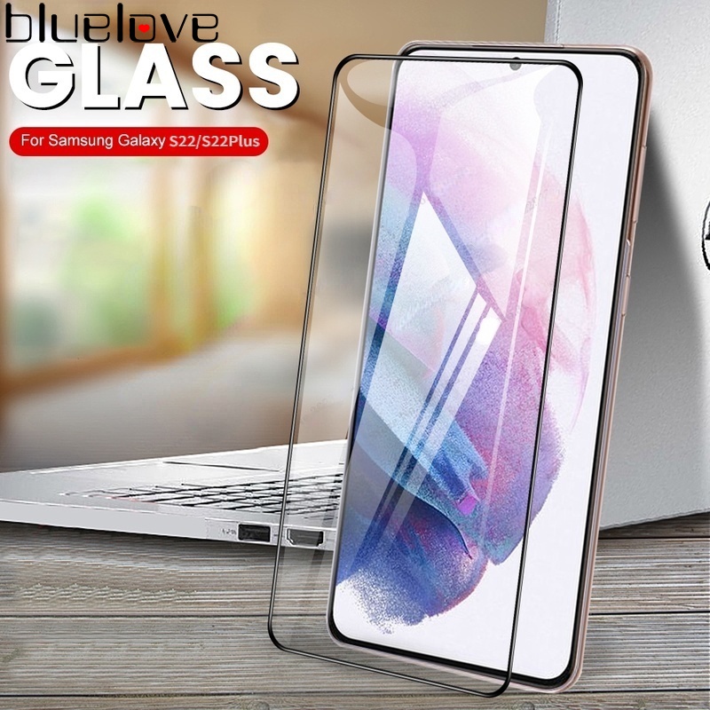 Kính Cường Lực Viền Cong HD Chống Trầy Chất Lượng Cao Cho Samsung Galaxy S22 S22Plus / Samsung S22