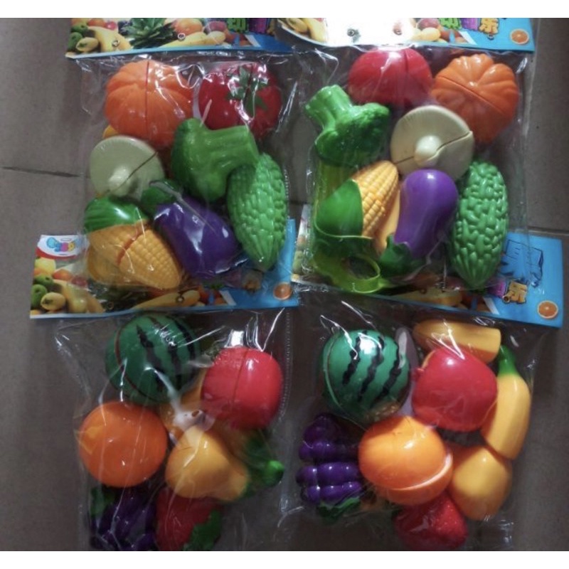 Bộ cắt hoa quả bằng nhựa đẹp