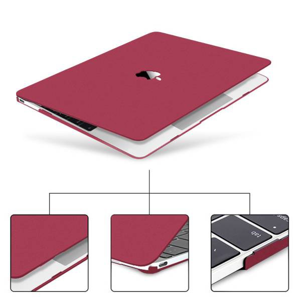 Ốp Macbook, case macbook đủ dòng màu đỏ