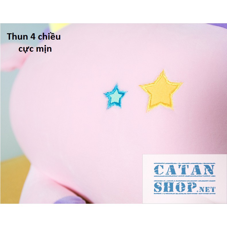 Gối mền sư tử mập, ngựa 1 sừng mập 3 trong 1 siêu cute, vải thun 4 chiều cực mịn, chăn gối văn phòng,gấu bông