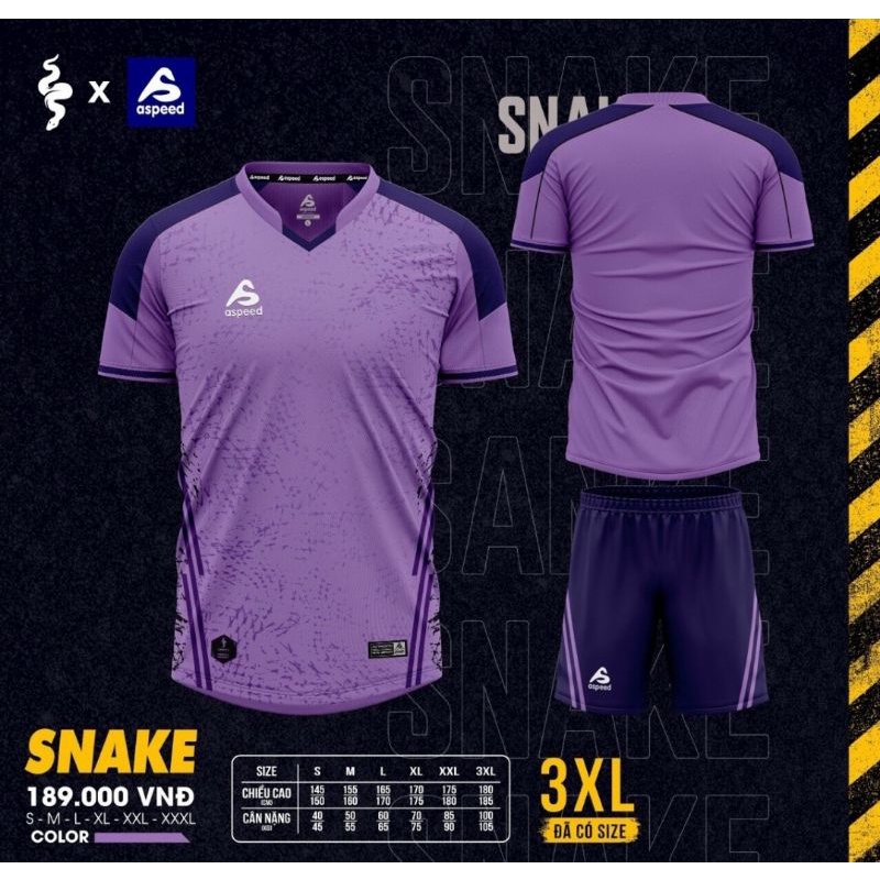 BỘ QUẦN ÁO BÓNG ĐÁ KLG ASPEED - SNAKE