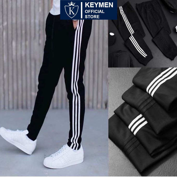 Quần nỉ nam dài thể thao dáng jogger cao cấp co giãn 4 chiều thấm hút tốt P