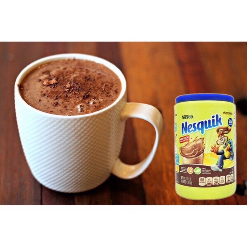 [Date 2023] Bột Cacao Socola Nestle Nesquik Chocolate 1.275kg Của Mỹ