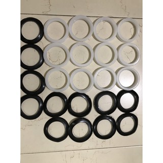 12 bộ Gioăng silicon - ron cao su chắn bụi ống thủy tinh phi 58