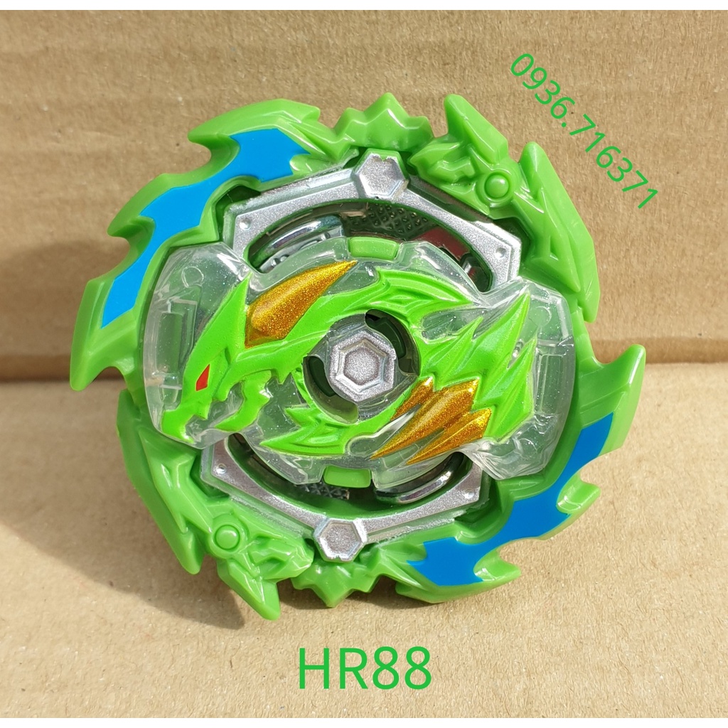 Con quay Hasbro beyblade burst ACE Dragon D5 - HR88 màu xanh lá (Không Kèm Phóng Quay)