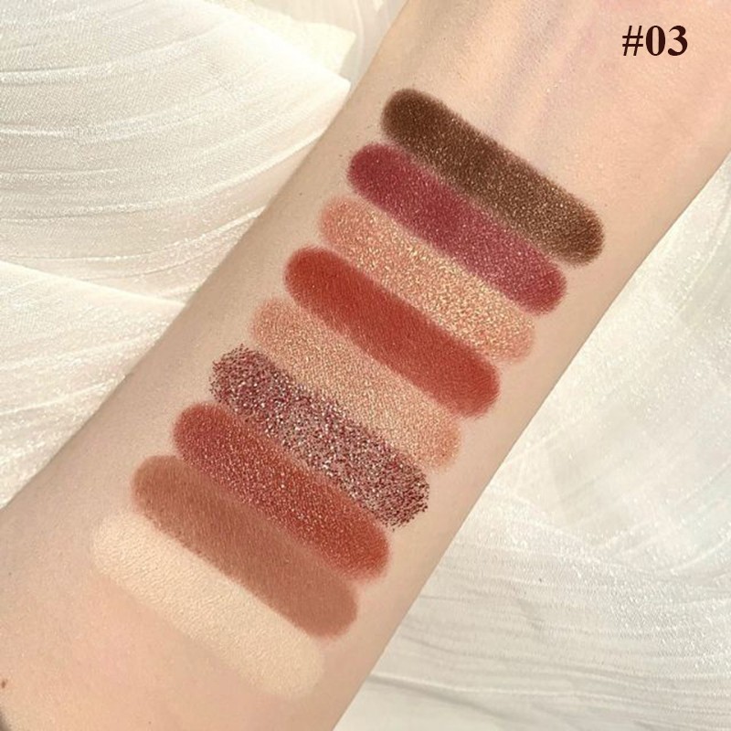 Bảng phấn màu mắt dài 9 ô màu Lameila Beautiful Color LBC8 | BigBuy360 - bigbuy360.vn