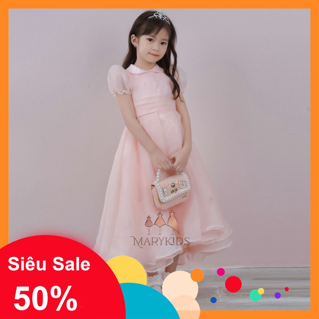 Nhập MARYFREE để nhận mã free ship , váy đầm váy công chúa chất liệu voan cao câp thương hiệu MARYKIDS