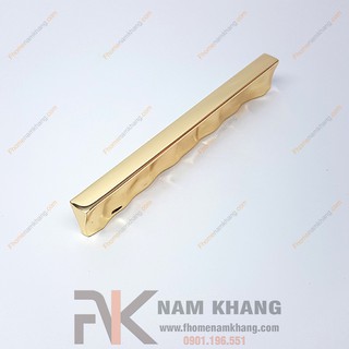 Tay nắm cửa tủ mạ vàng bóng NK300-128V (Màu Vàng)