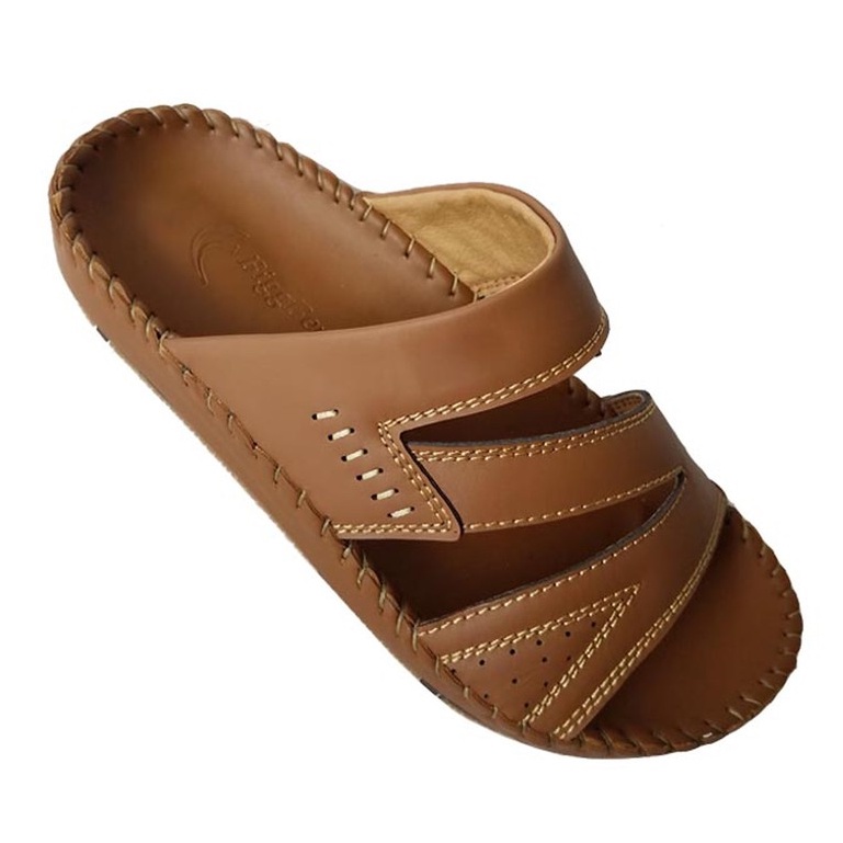 Dép Nam BIGBEN May Viền Dà Bò Thật Cao Cấp DN1660