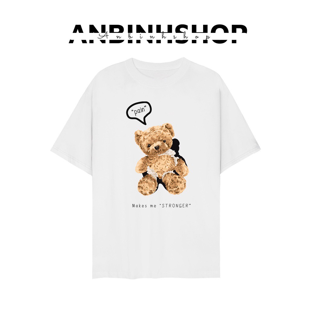 Áo thun 🚚 FREESHIP 🚚 Áo phông unisex in hình Gấu võ sĩ cool ngầu nhiều mẫu form đẹp chất vải mềm mịn từ AnBinhShop