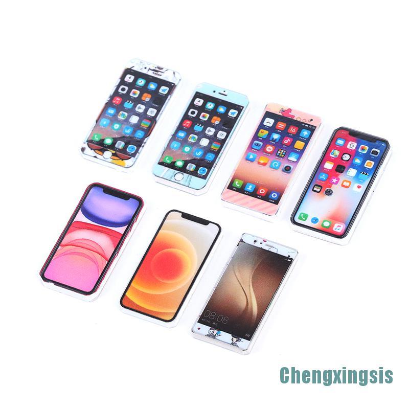 Mô Hình Điện Thoại Mini Trang Trí Nhà Búp Bê Xinh Xắn