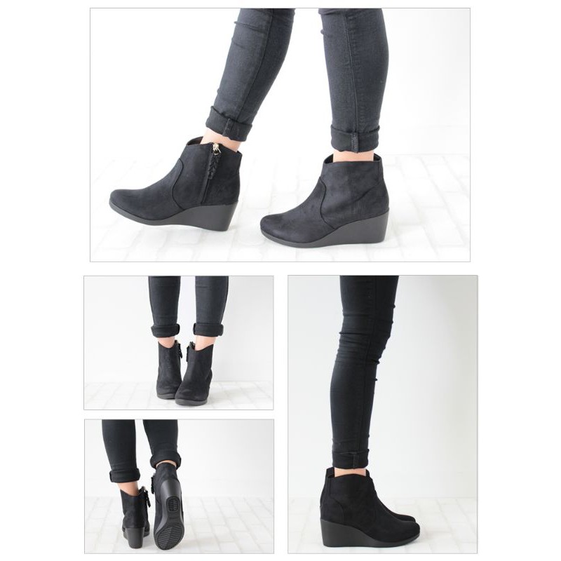 Giày bốt da crocs xịn