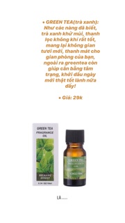 Tinh dầu thiên nhiên