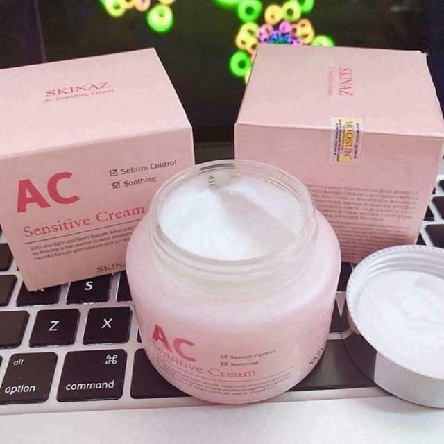 Kem AC Dưỡng Da Trắng Khỏe Hỗ Trợ Trị Mụn Cao Cấp SKINAZ [Chính Hãng]