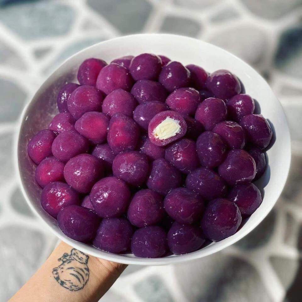 KHOAI DẺO NHÂN PHÔ MAI TAN CHẢY