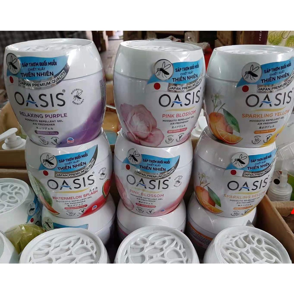 Sáp thơm đuổi muỗi Oasis 180g