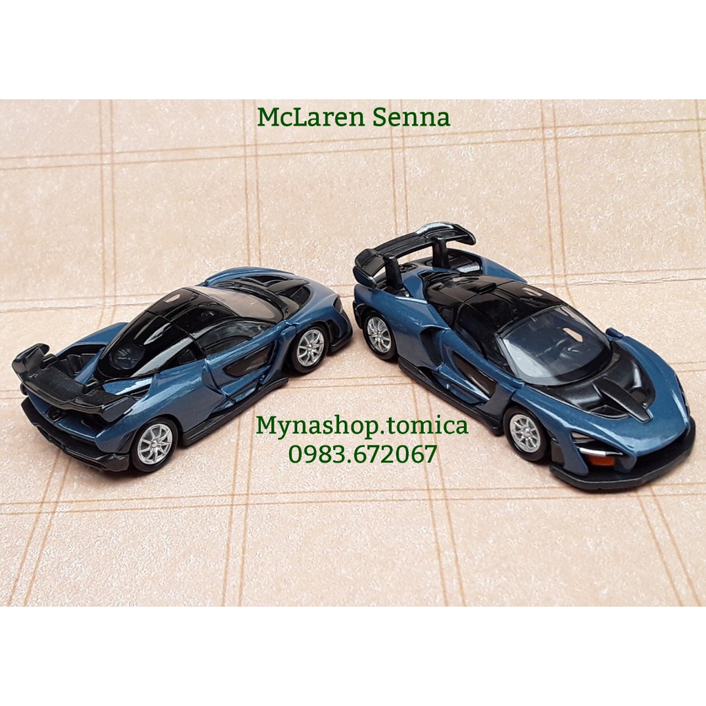 Đồ chơi mô hình tĩnh xe tomica premium không hộp, McLaren Senna