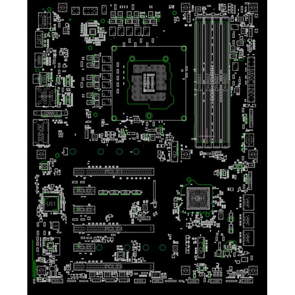 Sơ đồ mạch Boardview MS-7B17 MS 7B17 dùng cho thợ sửa chữa
