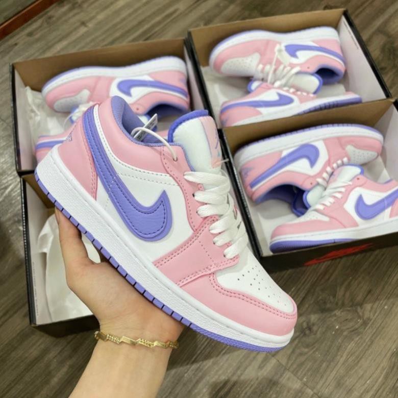 Freeship - Ảnh thật Giày Sneaker Jd Hồng Tím Thể Thao Siêu Xinh Cho Nữ🔥 | BigBuy360 - bigbuy360.vn