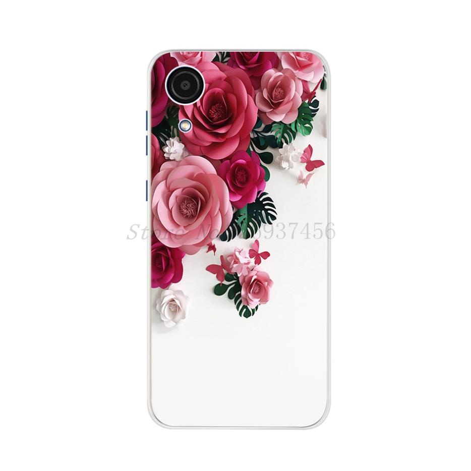 Ốp điện thoại Samsung Galaxy A03 Core silicon trong suốt in hình bướm nhiều mẫu đẹp