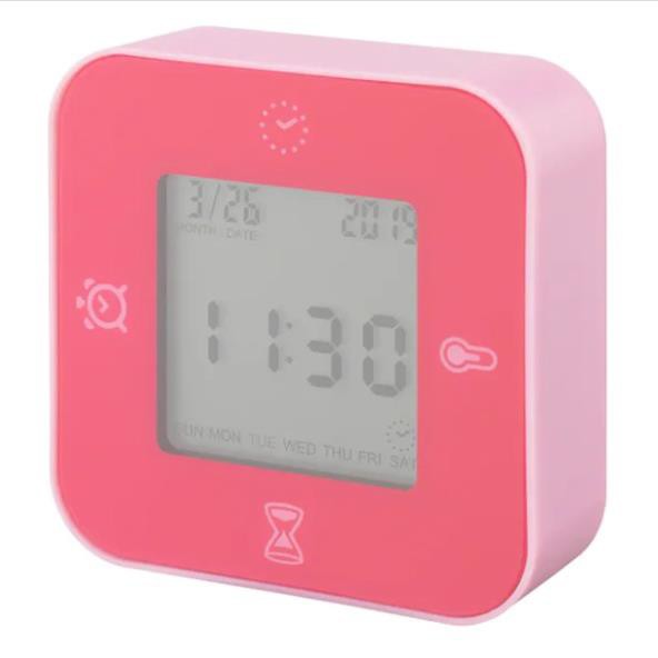 Đồng hồ/ Nhiệt kế/ Hẹn giờ IKEA LÖTTORP - Clock/thermometer/alarm/timer