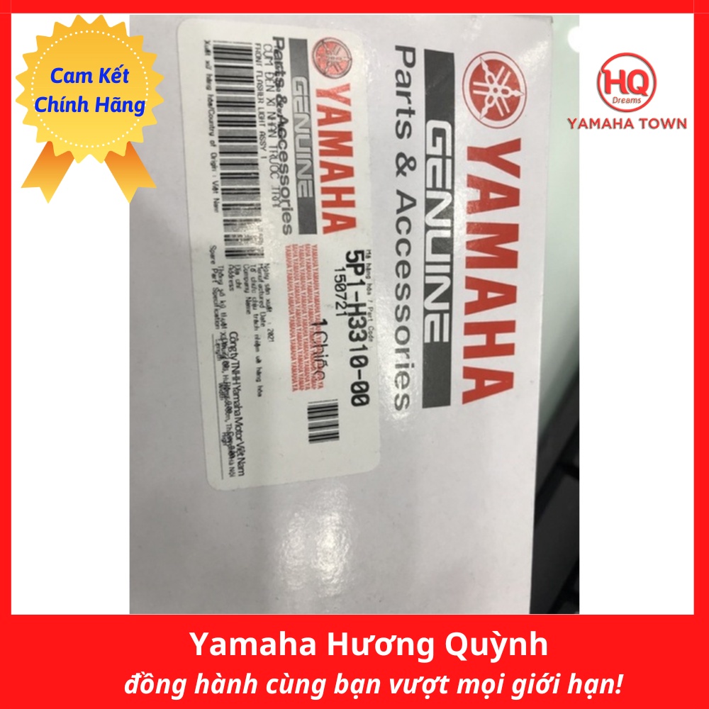 Cụm xi nhan trước trái chính hãng Yamaha dùng cho xe Novo4 - Yamaha town Hương Quỳnh