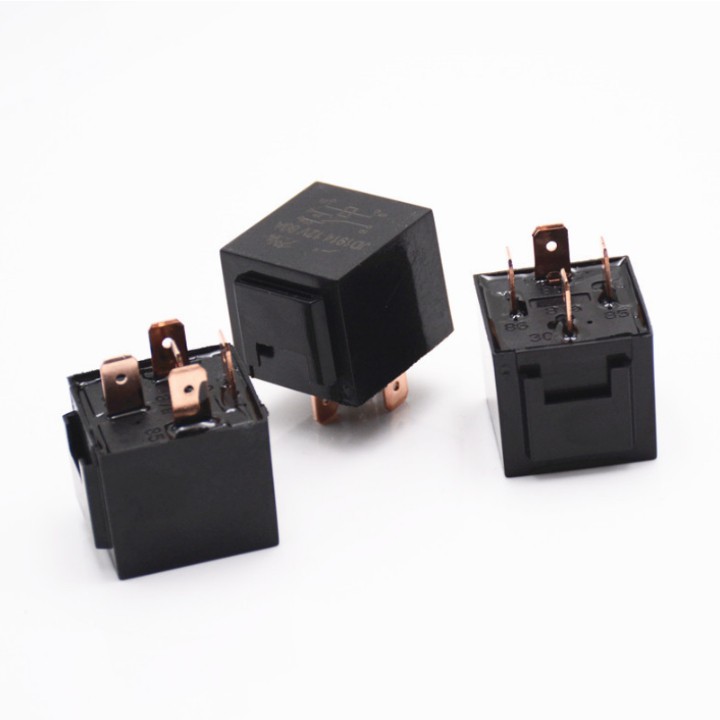 1 Bộ 5 cái rơ le ,Rơ Le 4,5 Chân - 12V - 80A relay, rơ le ô tô OTOX