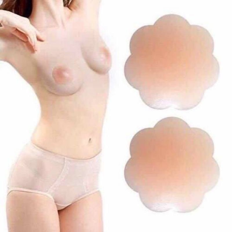 Miếng dán ngực silicon - Hộp 10 Miếng dán ngực siêu dính, chống thấm nước sử dụng nhiều lần VALICA